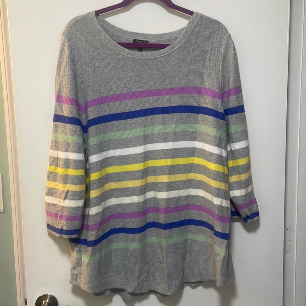 Women’s Talbots 3/4 sleeve top size 2X